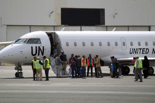فتح مطار صنعاء أمام الرحلات الإنسانية