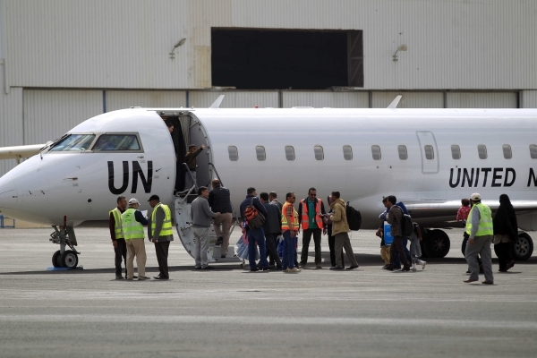 طائرة أممية تنقل مرضى يمنيين من الأردن إلى صنعاء