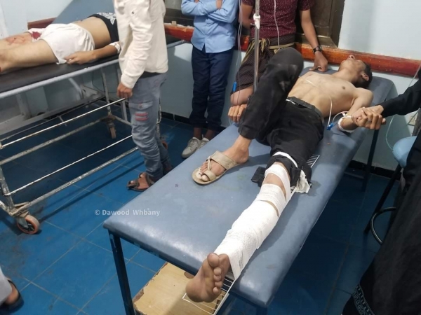 إصابة ستة أطفال بقصف حوثي استهدف مدينة تعز