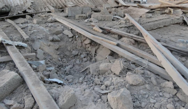 مقتل وإصابة مدنيين بصاروخ باليستي حوثي استهدف سوقا شعبيا بمأرب
