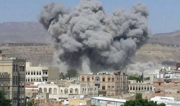 التحالف يشن غارات مكثفة على مواقع للحوثيين في صنعاء - الموقع بوست