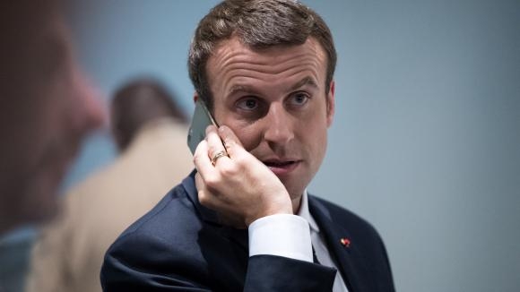 الليموند الفرنسية: استهداف هاتف الرئيس الفرنسي ببرنامج التجسس 
