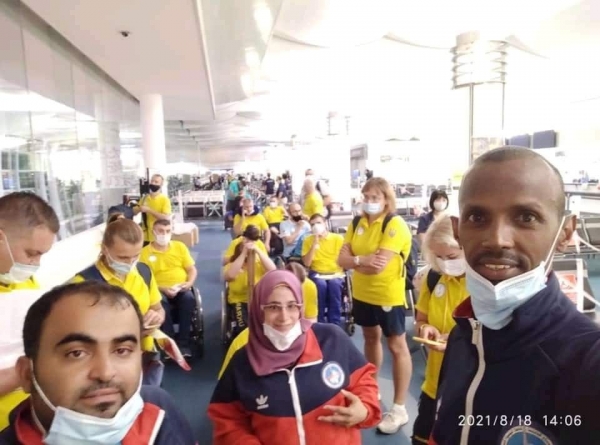 المنتخب اليمني لذوي الإعاقة يصل طوكيو للمشاركة في الألعاب البارالمبية