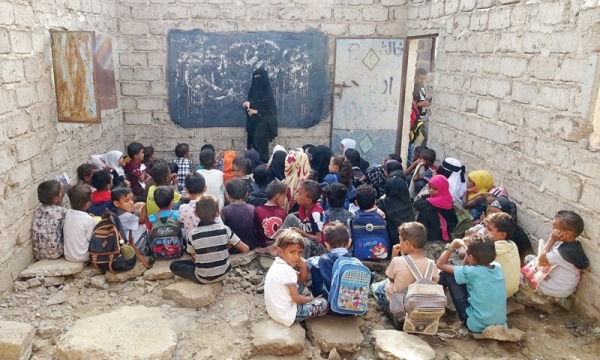 الأمم المتحدة: أكثر من مليوني طفل يمني في سن التعليم خارج المقاعد الدراسية