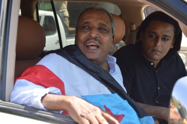 وصول القيادي الجنوبي حسن باعوم إلى المهرة بعد سبع سنوات من الإقامة خارج اليمن