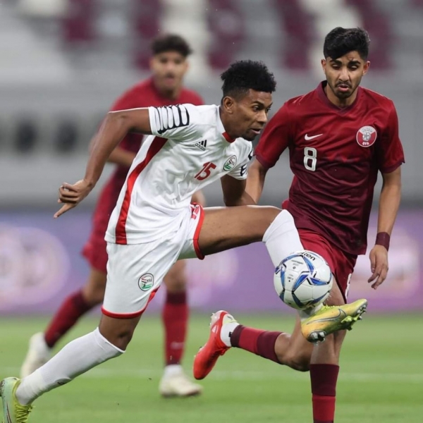 المنتخب اليمني يخسر من قطر بثلاثة أهداف نظيفة في المنافسات المؤهلة لكأس آسيا
