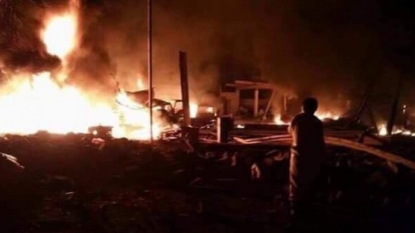 مأرب .. مقتل وإصابة 11 مدنيا بينهم طفلان بقصف صاروخي حوثي