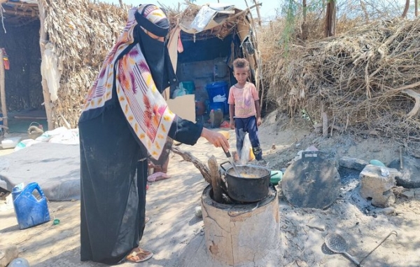 الأمم المتحدة: مليونا نازح في اليمن يواجهون شبح الجوع المتزايد