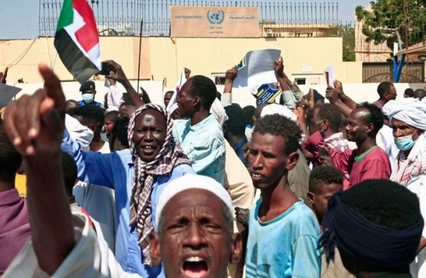 مظاهرات في السودان للمطالبة بعودة 
