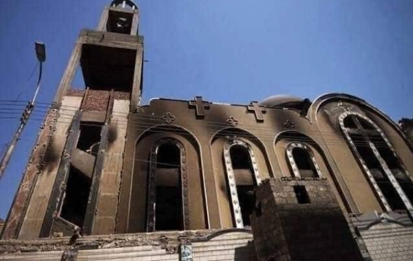 41 قتيلا وعدد من المصابين في حريق بكنيسة في محافظة الجيزة المصرية