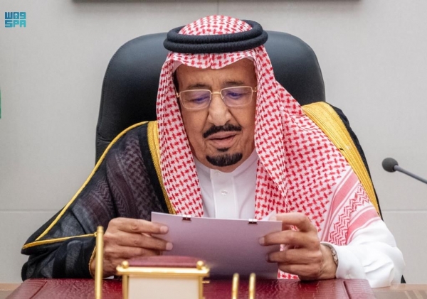 العاهل السعودي: نأمل أن تؤدي الهدنة الأممية لإنهاء الأزمة اليمنية للوصول إلى حل سياسي