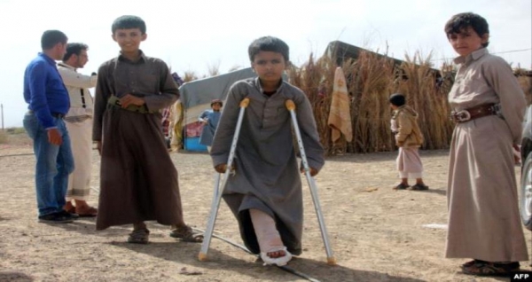 الصليب الأحمر: أكثر من 4 مليون يمني يعانون من أحد أشكال الإعاقة