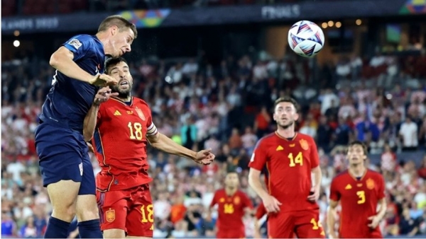 ركلات الترجيح تتوج إسبانيا بطلة لدوري الأمم الأوروبية أمام كرواتيا