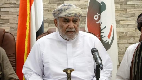 الشيخ الحريزي: أبناء المهرة لن يسمحوا للشركات الإماراتية بنهب ثروات المحافظة