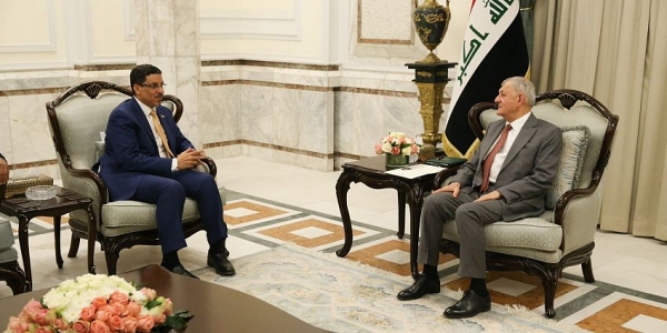 تأكيد عراقي (رئاسة وحكومة وبرلمان) على دعم وحدة اليمن وأمنه واستقراره