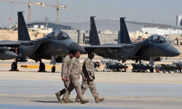 مقتل طيارين اثنين بتحطم مقاتلة سعودية خلال مهمة تدريبية في خميس مشيط