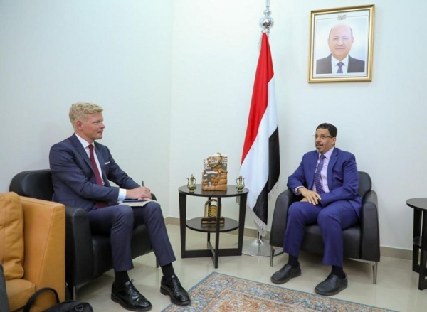 بن مبارك يبحث مع المبعوث الاممي مستجدات الاوضاع في اليمن