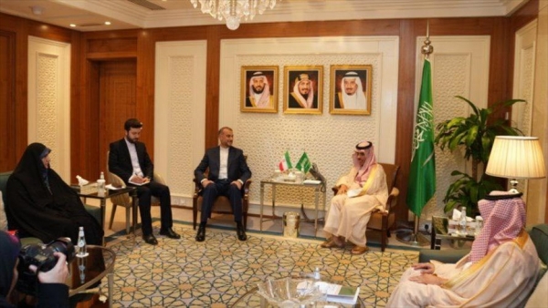 وزير خارجية إيران: المباحثات مع السعودية اليوم مثمرة وهامة.. والسعودية تتطلع لزيارة الرئيس الإيراني للرياض