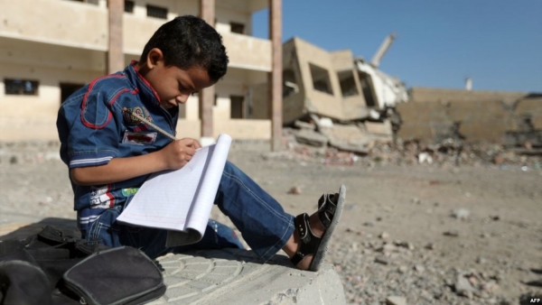 الصليب الأحمر: إعاقة آلاف اليمنيين جراء الصراع وأكثر من مليوني طفل عاجزون عن الالتحاق بالمدرسة