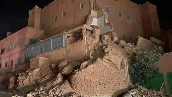 المغرب.. انهيار أبنية سكنية إثر زلزال بقوة 7 درجات وتسجيل 296 وفاة وإصابة