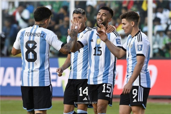الأرجنتين تفوز على بوليفيا بثلاثية بتصفيات المونديال