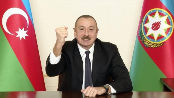 علييف: أذربيجان استعادت سيادتها في 