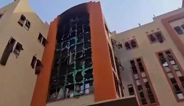 إسرائيل تستهدف مستشفى اليمن السعيد في غزة