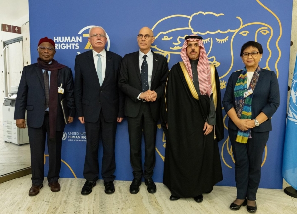 لجنة القمة العربية الإسلامية تلتقي مفوض حقوق الإنسان في الأمم المتحدة