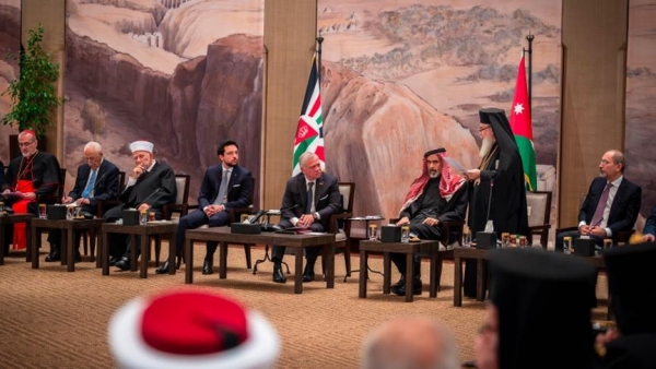 ملك الأردن: سنعمل "بقوة وصوت عالٍ" من أجل فلسطين وغزة