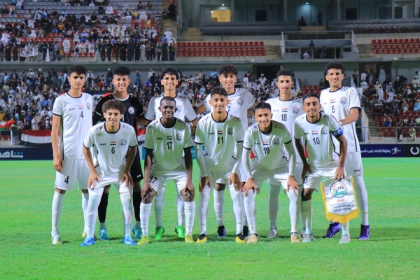 العليمي لمنتخب الناشئين: الفوز الكبير صنع فرحا شعبيا ووحد اليمنيين حول أهمية الابداع وإطلاق الحريات للطاقات الشبابية