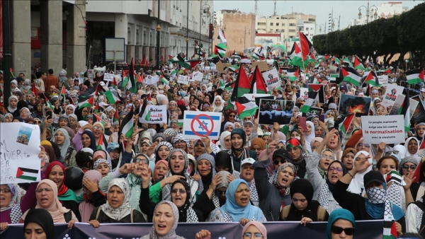 المغرب.. مسيرات تضامنية مع غزة واليمن