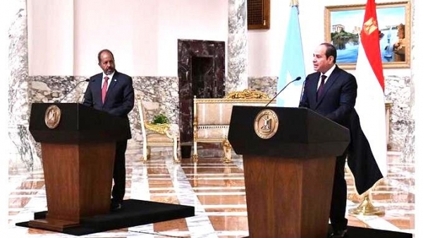 السيسي: مصر لن تسمح بأي تهديد للصومال ونرفض اتفاقية 