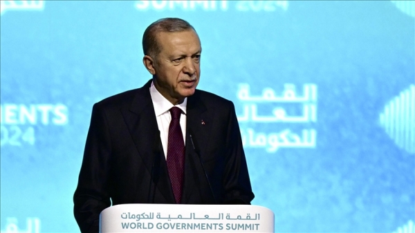أردوغان: طريق السلام والتنمية يمر عبر تأسيس دولة فلسطينية