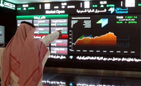 مؤشر الأسهم السعودية يغلق مرتفعاً عند مستوى 12404.59 نقاط