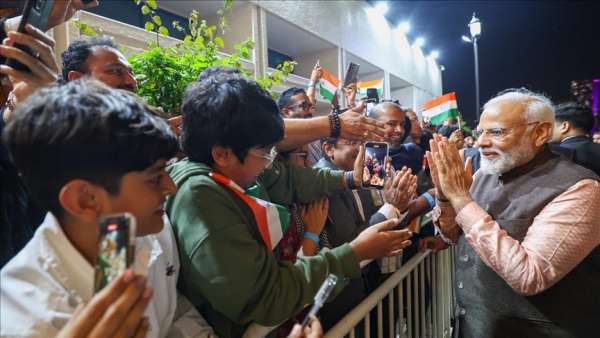 رئيس وزراء الهند يفتتح معبدا هندوسيا في الإمارات