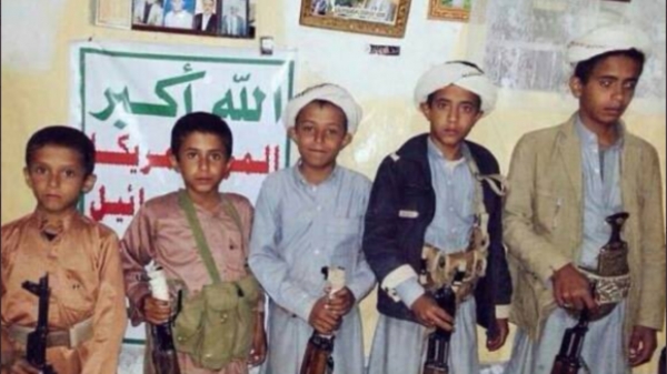 منظمة حقوقية تتهم الحوثيين بقتل 7 آلاف طفل والزج بالآلاف منهم إلى محارق الموت