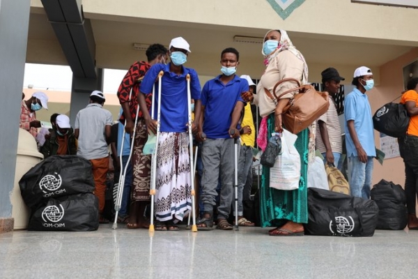 الأمم المتحدة: تعلن تسهيلها إجلاء 1600 مهاجر من اليمن إلى موطنهم منذ مطلع 2024