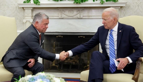 بايدن يعقد "اجتماعا خاصا" مع ملك الأردن في البيت الأبيض بعد أيام