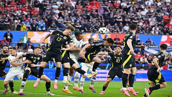 يورو 2024: اسكتلندا تتعادل مع سويسرا بهدف لكل منهما ضمن منافسات المجموعة الاولى