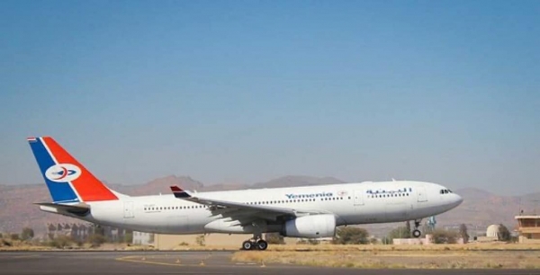 إقلاع أول رحلة من مطار صنعاء إلى هذه الدولة العربية بعد توقف