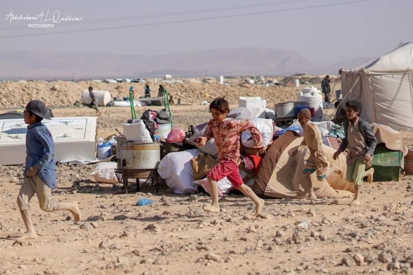 تقرير رسمي: نزوح 414 أسرة في اليمن خلال الربع الثاني من العام الجاري