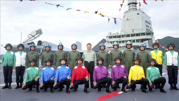 الصين.. "فوجيان" ثالث حاملة طائرات تدخل الخدمة