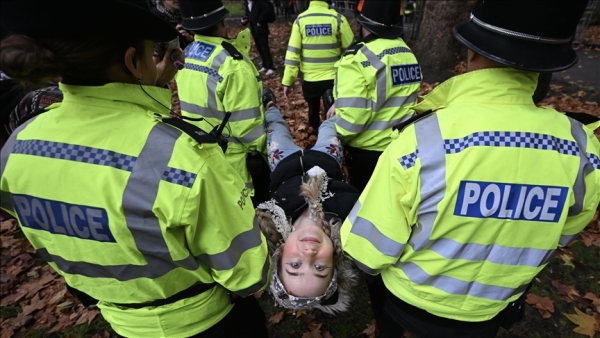 شرطة لندن تعتقل 90 متظاهرا احتجوا على حظر "فلسطين أكشن"