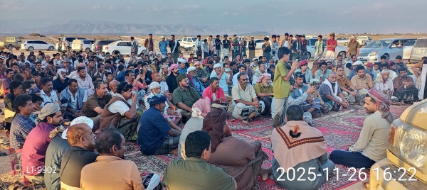 حضرموت.. شيوخ وقبائل "المشقاص" يرفضون التهديدات ويؤكدون التمسك بحقوق المحافظة