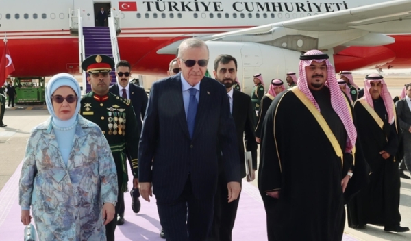 الرئيس التركي رجب طيب أردوغان يصل السعودية في زيارة رسمية