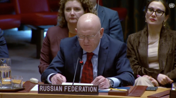 روسيا أمام مجلس الأمن: ندعو لحوار يمني والغارات على اليمن تقوض فرص السلام وتعمق الأزمات الإقليمية