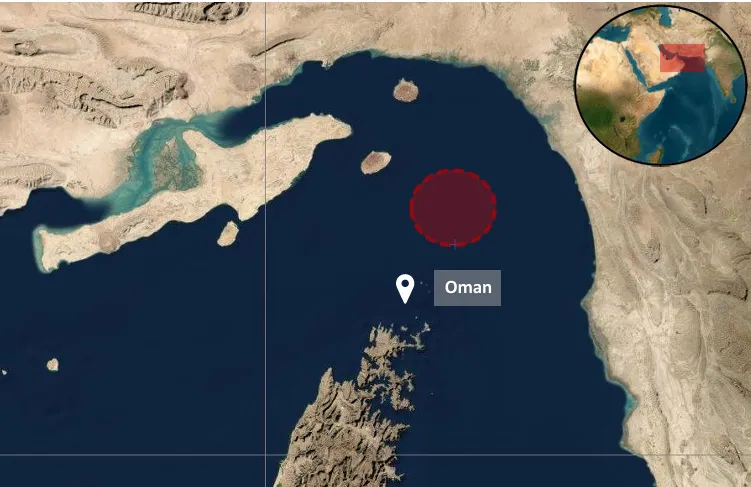 عملية بحرية تستهدف ناقلة نفط قرب سواحل سلطنة عمان