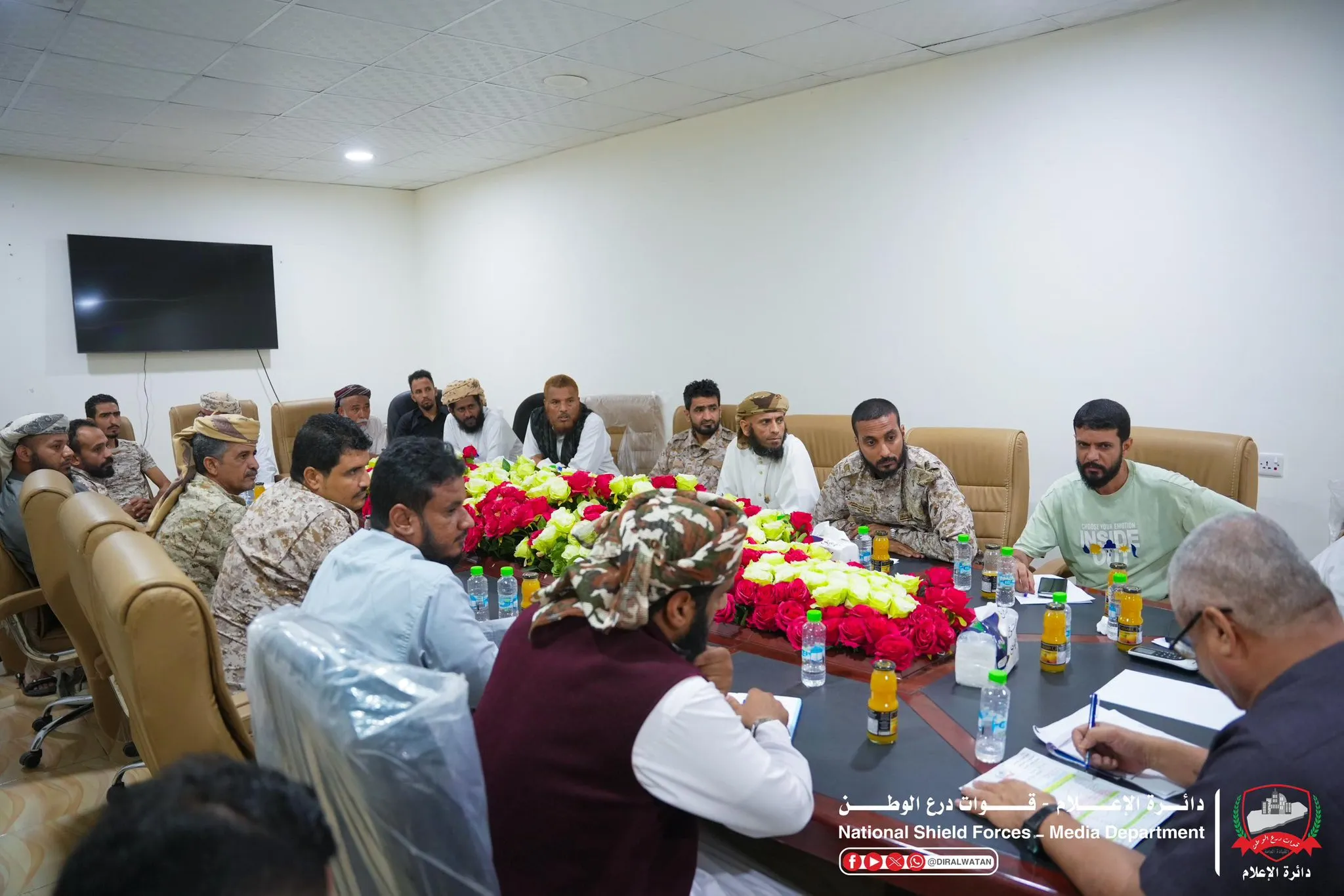 درع الوطن تُشكل لجنة لاستكمال إجراءات الاستلام والتسليم في دوائر قيادتها العامة