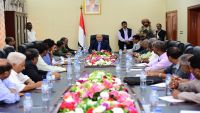 الرئيس هادي يشدد على ضرورة حماية عدن من الخلايا الانقلابية وإحباط مخططاتها وكشف أوراقها