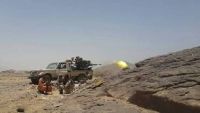 مأرب : المليشيا تقصف مواقع الجيش والمقاومة وتدفع بتعزيزات عسكرية